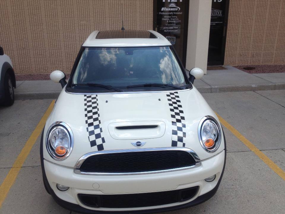 Love the black on black stripes! Mini cars, Mini cooper custom